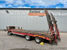 MÜLLER-MITTELTAL T3 3-Achs Anhänger Tieflader*hydr. Rampen*SAF