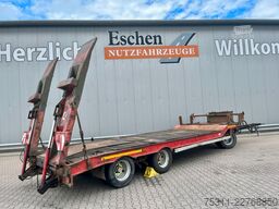 MÜLLER-MITTELTAL T3 3-Achs Anhänger Tieflader*hydr. Rampen*SAF
