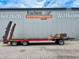 MÜLLER-MITTELTAL T3 3-Achs Anhänger Tieflader*hydr. Rampen*SAF