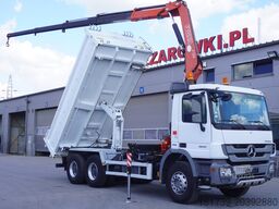 Mercedes-Benz Actros 2641 6×4 E5 / Crane / Dumper