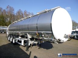 Van Hool Food tank inox 36 m3 / 4 comp