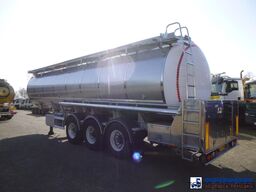 Van Hool Food tank inox 36 m3 / 4 comp