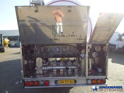 Van Hool Food tank inox 36 m3 / 4 comp