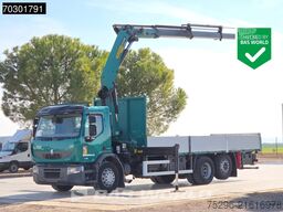 Renault Premium 380 6X2 Grúa Palfinger PK20002 + Eje El...