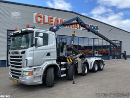 Scania R 480 10x4 Retarder HMF 16 Tonmeter Z-kraan