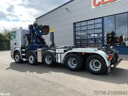 Scania R 480 10x4 Retarder HMF 16 Tonmeter Z-kraan