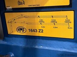 Scania R 480 10x4 Retarder HMF 16 Tonmeter Z-kraan
