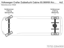 VW Crafter Dubbellucht Cabine 93.080KM Airco NL Au...