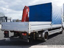 MERCEDES-BENZ Atego 818 Kran Pritsche + Plane
