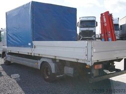 MERCEDES-BENZ Atego 818 Kran Pritsche + Plane