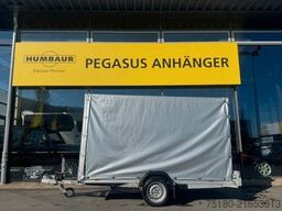 HUMBAUR HKT 183117 S  Anhänger absenkbar 1,8t. Plane