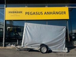 HUMBAUR HKT 183117 S  Anhänger absenkbar 1,8t. Plane