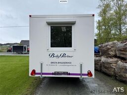 Mannskaps brakke m/ Oppholdsrom & WC