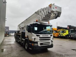 Scania P410 8x4 Tridem Bronto Skylift S70XDT