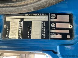 DAF FAD CF 480 8x4 Euro 6 Chassis cabine with PTO