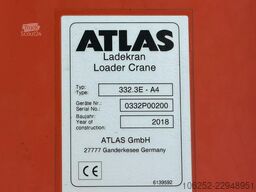 MAN TGS 35.420 8x4 (8m!) PRITSCHE + KRAN ATLAS 332 ...