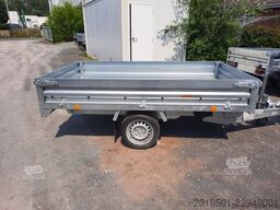 NEU Rückwärtskipper 1350 kg 2,56 m 1-Achser Hydraulik Kipper Anhänger