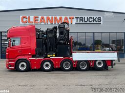 Scania R 620 10x4 V8 Retarder Effer 175 Tonmeter laadk...