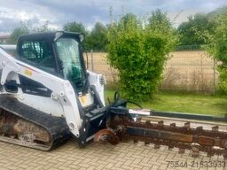 BOBCAT T650 High Flow/Grabenfräse/Schaufel/Palettengab