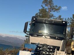 Mercedes-Benz Arocs with a Meyco Roadrunner concrete spray unit