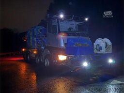Mercedes-Benz Arocs with a Meyco Roadrunner concrete spray unit