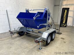 Blyss KTT V2L mit Mulde Kabeltrommelanhänger