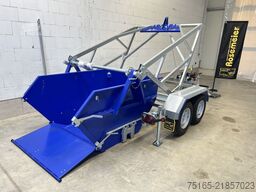 Blyss KTT V2L mit Mulde Kabeltrommelanhänger