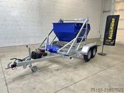 Blyss KTT V2L mit Mulde Kabeltrommelanhänger