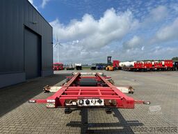Krone 2-axle 20FT chassis / BPW + drumbrakes, / airsu...