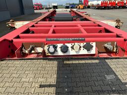 Krone 2-axle 20FT chassis / BPW + drumbrakes, / airsu...