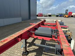 Krone 2-axle 20FT chassis / BPW + drumbrakes, / airsu...