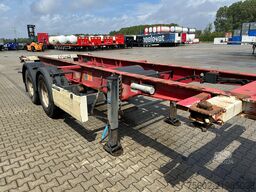 Krone 2-axle 20FT chassis / BPW + drumbrakes, / airsu...