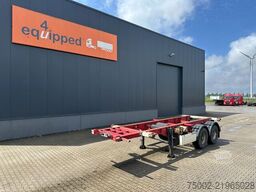 Krone 2-axle 20FT chassis / BPW + drumbrakes, / airsu...