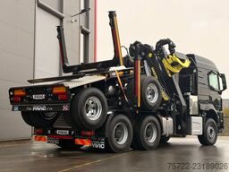 MAN TGS 33.520 6x4 BL Langholz inkl. Nachläufer Sof...