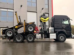MAN TGS 33.520 6x4 BL Langholz inkl. Nachläufer Sof...