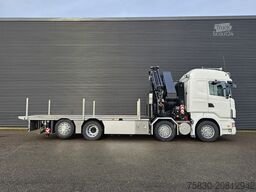 Scania R480 8X2 / HMF 60 t/m + JIB / RETARDER