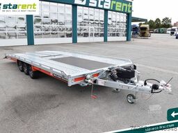 BRIAN JAMES TRAILERS T-Transporter, Rampen, Seilwinde, Kippbar, Alu
