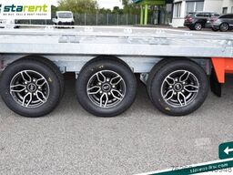BRIAN JAMES TRAILERS T-Transporter, Rampen, Seilwinde, Kippbar, Alu