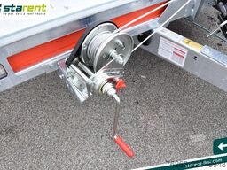 BRIAN JAMES TRAILERS T-Transporter, Rampen, Seilwinde, Kippbar, Alu