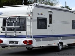HOBBY Excellent 540 UFE mit Markise und Vorzelt