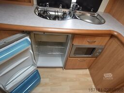 HOBBY Excellent 540 UFE mit Markise und Vorzelt