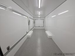 trailershop Verkaufsanhänger 620x220x230cm 3 Klappen