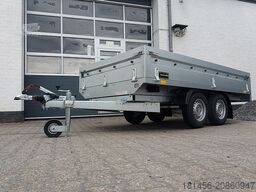 Neptun 2000kg Tandem Pritsche 320x168x40cm Stahlwände direkt und günstig