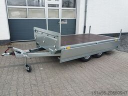 Neptun 2000kg Tandem Pritsche 320x168x40cm Stahlwände direkt und günstig