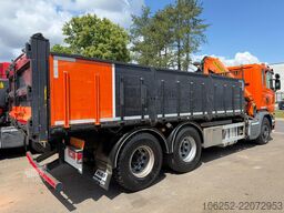Scania G450 6x4 PRITSCHE + KRAN PALFINGER PK 19.001 SL...