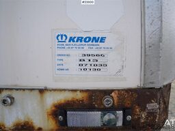 Krone curtain-side trailer with full side opening