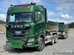 Scania R660 6x4 Snow Plow Equipped Tipper Truck – Only 10