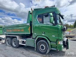 Scania R660 6x4 Snow Plow Equipped Tipper Truck – Only 10