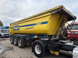 SCHMITZ CARGOBULL Stahlmulde/Kippauflieger/3Achser/Lift/deck