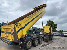 SCHMITZ CARGOBULL Stahlmulde/Kippauflieger/3Achser/Lift/deck